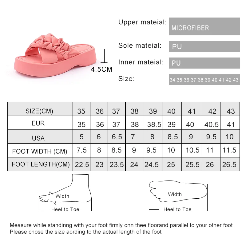 AIYUQI Slippers Women Flat 2023 New Summer Slippers Women Platform Casual Beach Wear Fashion Slippers Women