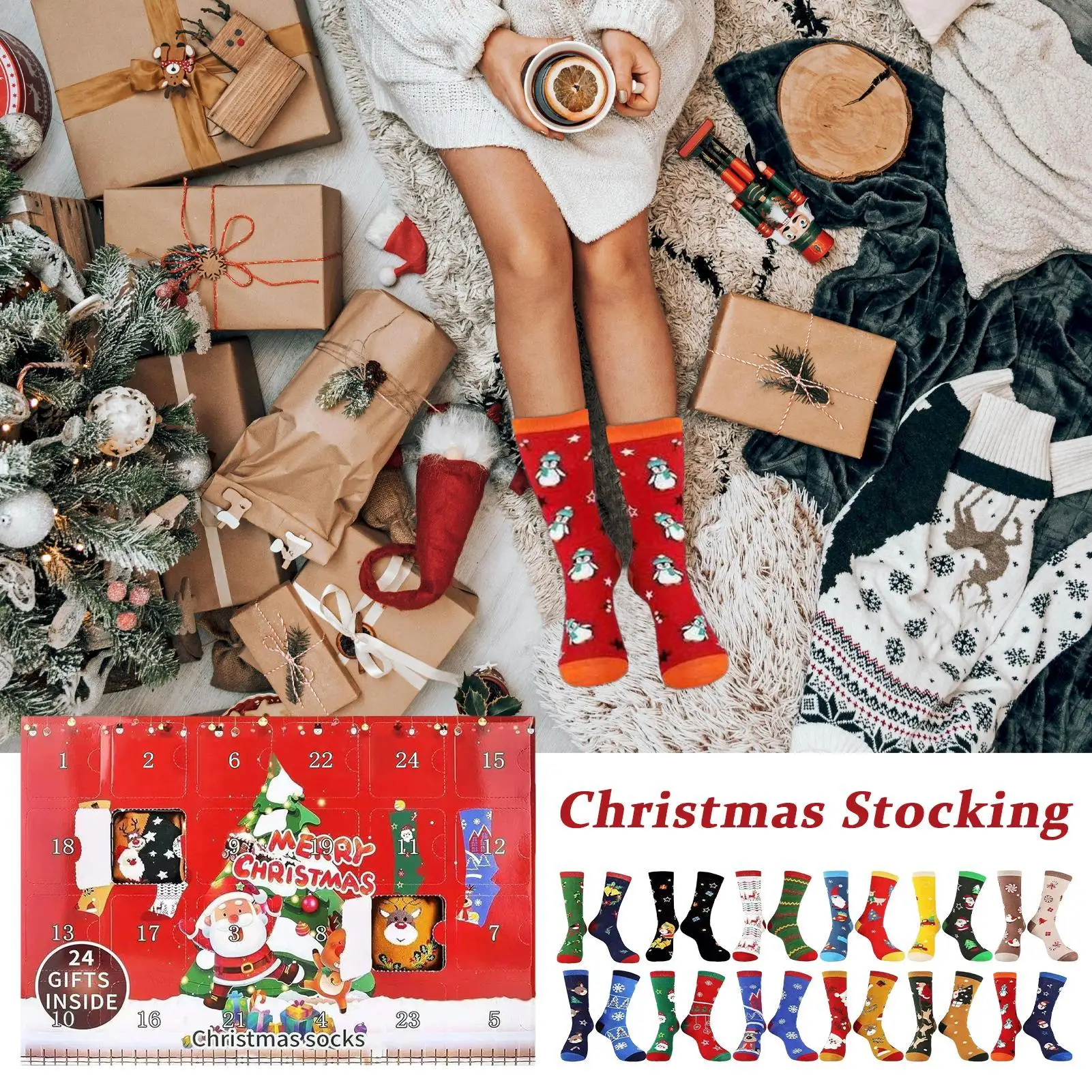 

Адвент-календарь носков