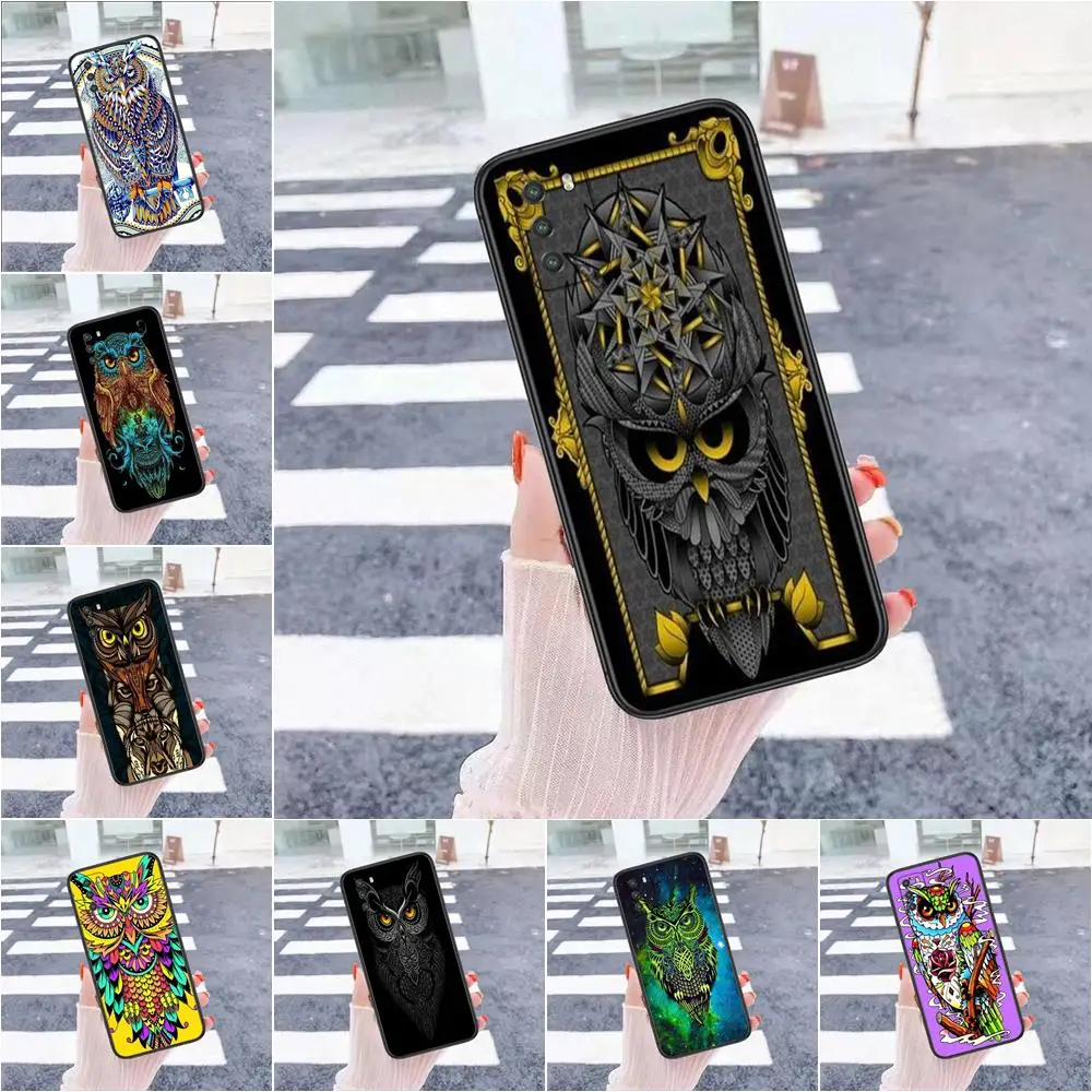 Детская Сова искусство для Xiaomi Mi 10 10i 10S 10T 11 11i 11T 11X 12 12X Φ Lite Pro Ultra аксессуары чехол для телефона
