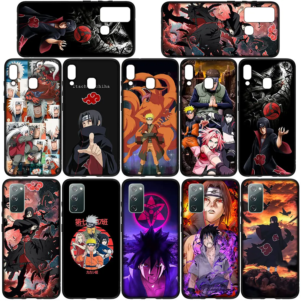 Uchihas Itachis Akatsukis Sasukes для Samsung Galaxy Note 20 Ultra 10 8 9 S10 Lite S9 A6 A8 Plus A7 A9 A06 A16 M35 Чехол телефона