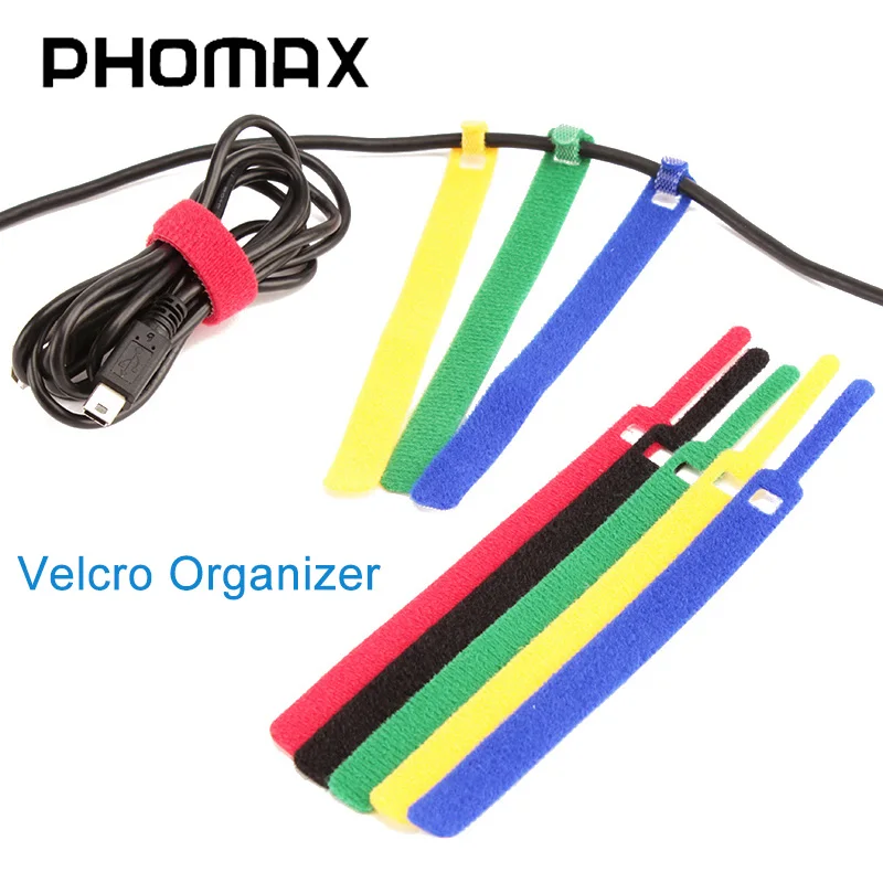 PHOMAX горячая распродажа 20 шт. Многоразовые Кабельные стяжки для крепления кабеля