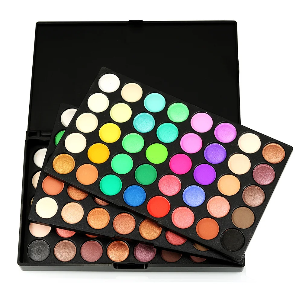 

HEALLOR Popfeel Eyeshadow Palette 120 Color Matt Glitter Powder Eye Shadows Professional Makeup sets Best Deal Women's Cosmetics