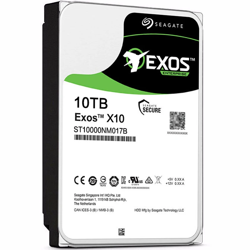 ДЛЯ НОВОГО жесткого диска Enterprise Seagate Exos 7E10 10 ТБ 7200 об/мин SATA 6 Гбит/с 3 5 дюйма