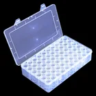 Новый портативный контейнер для хранения бисера, 60 бутылок, 60 шт.