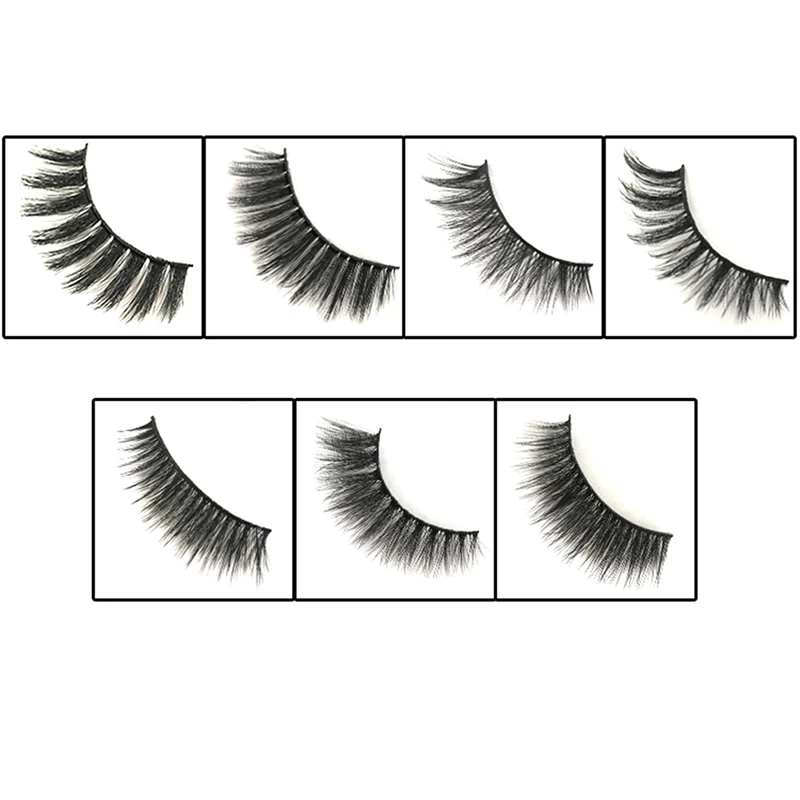 

5Pairs 3D Lashes Natural Eyelashes Dramatic False Eyelashes Faux Cils Makeup Fake Eyelash Extension