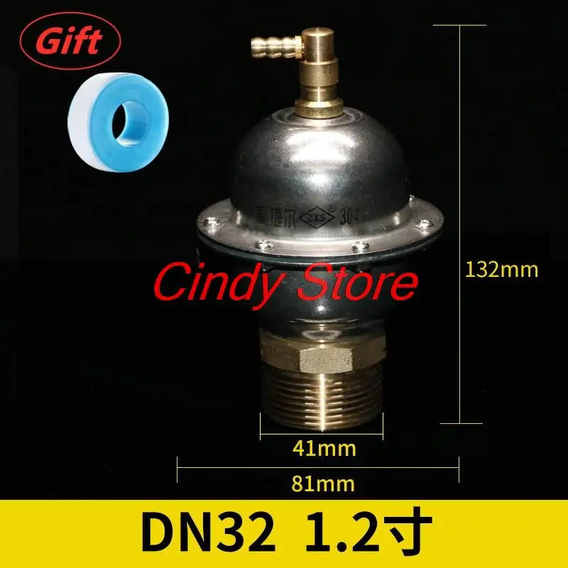 

1 шт., автоматический выхлопной клапан из нержавеющей стали