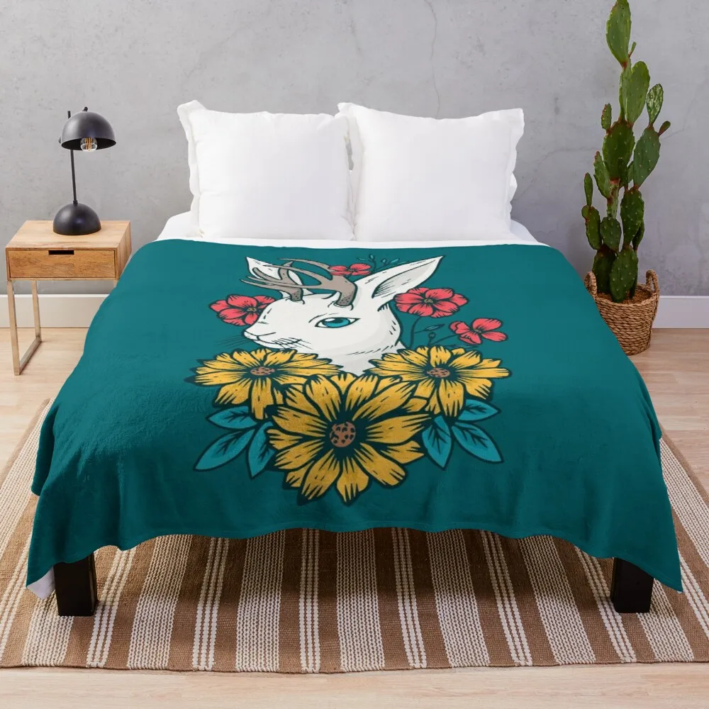 

Покрывало Jackalope, Флисовое одеяло, фланелевое одеяло