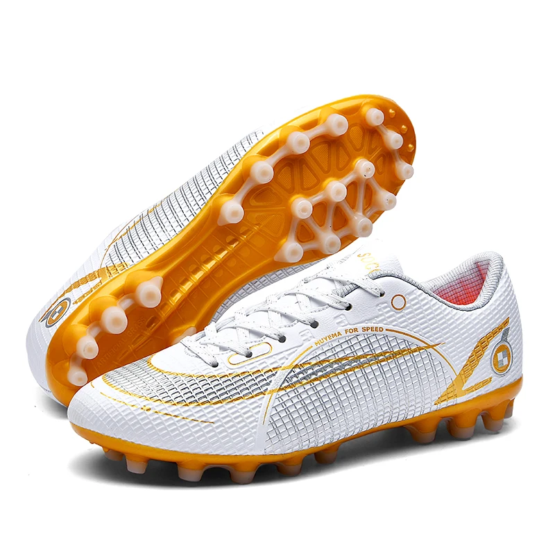 

Men Soccer Shoes Breathable Football Spikes TF Sneakers Kids Outdoor Traing Turf Football Cleats Shoes Unisex AH/HG Soccer Shoes