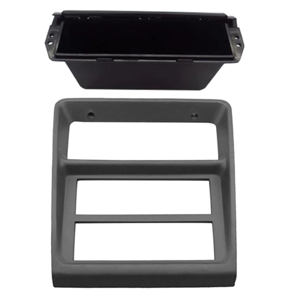 

Car Instrument Center CD Box Frame Radio Panel Stereo with Tape Box for Mitsubishi Pajero Montero MK2 V31 V32 V33 V43