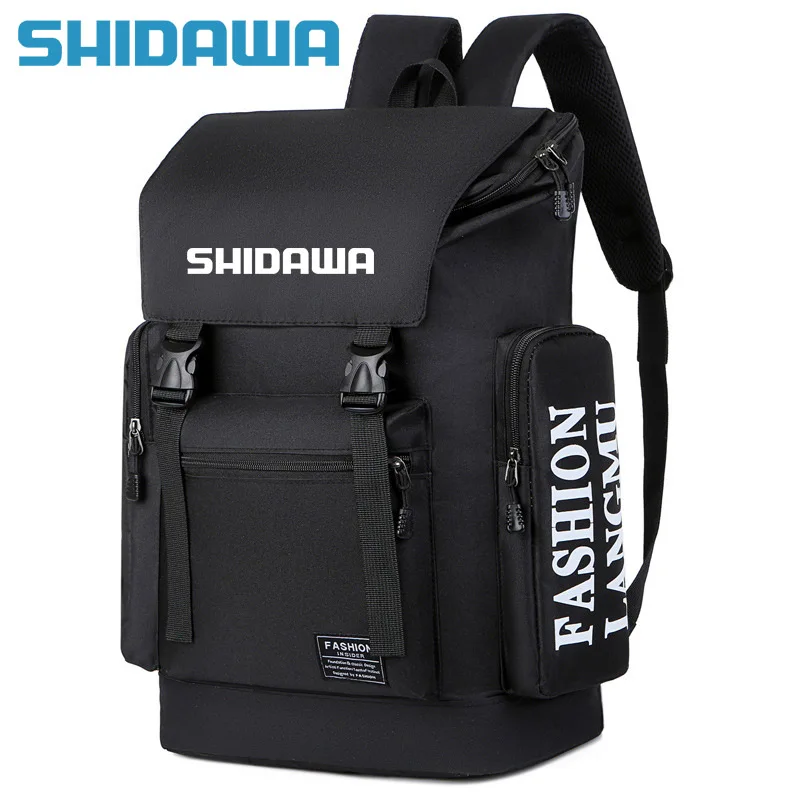 

Многофункциональный рюкзак для рыбалки, водонепроницаемый ранец для кемпинга на открытом воздухе, сумка для ноутбука, удобная вместительн...