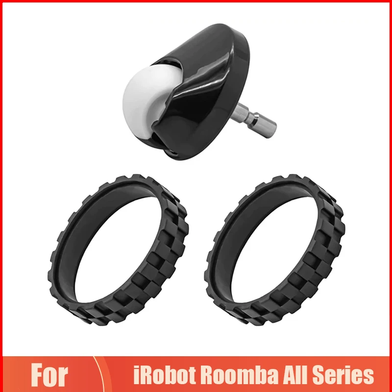 Переднее колесо, запчасти для IRobot Roomba I7 E5 E6 500 600 700 800 серии, противоскользящие аксессуары для iRobot Roomba