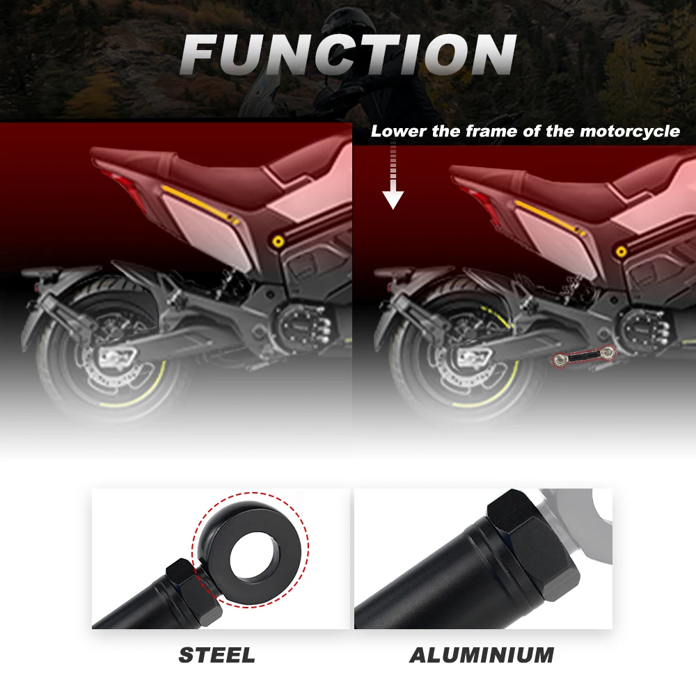 Набор регулируемых колец для мотоцикла Kawasaki Ninja 400 ZX-11 Suzuki 8/C50/C50T SV650 GSXR600 750 1000