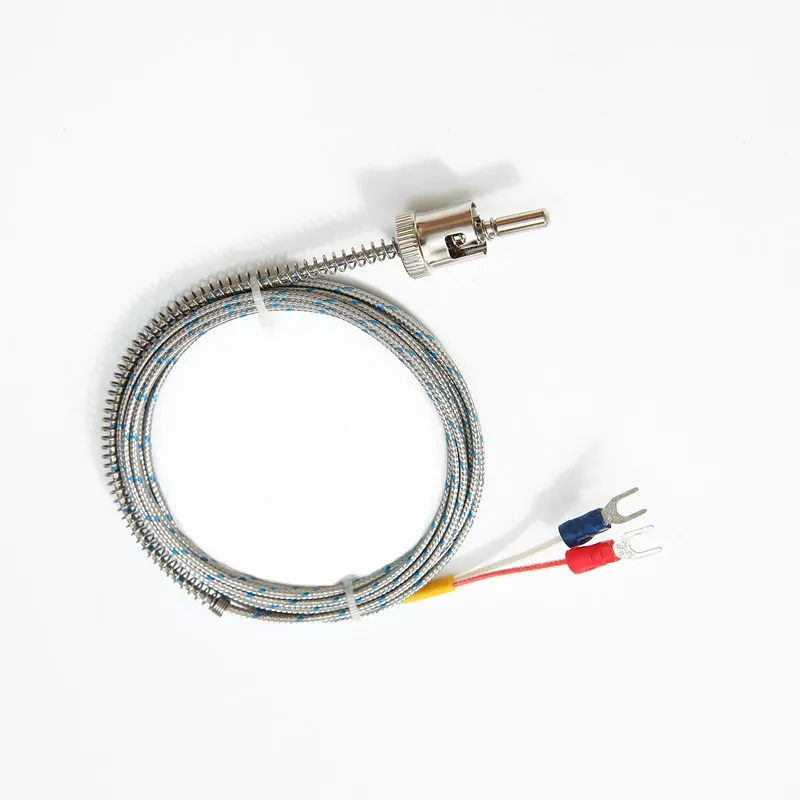 

Injection molding machine thermocouple K type spring temperature probe 0-400℃, suitable for injection molding machine dryer.