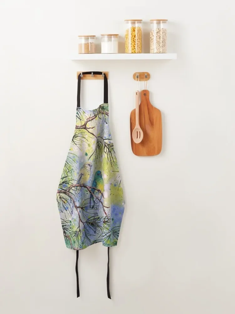 Ветеринарные огнеупорные красные попугаи фартук аксессуары для шеф-повара