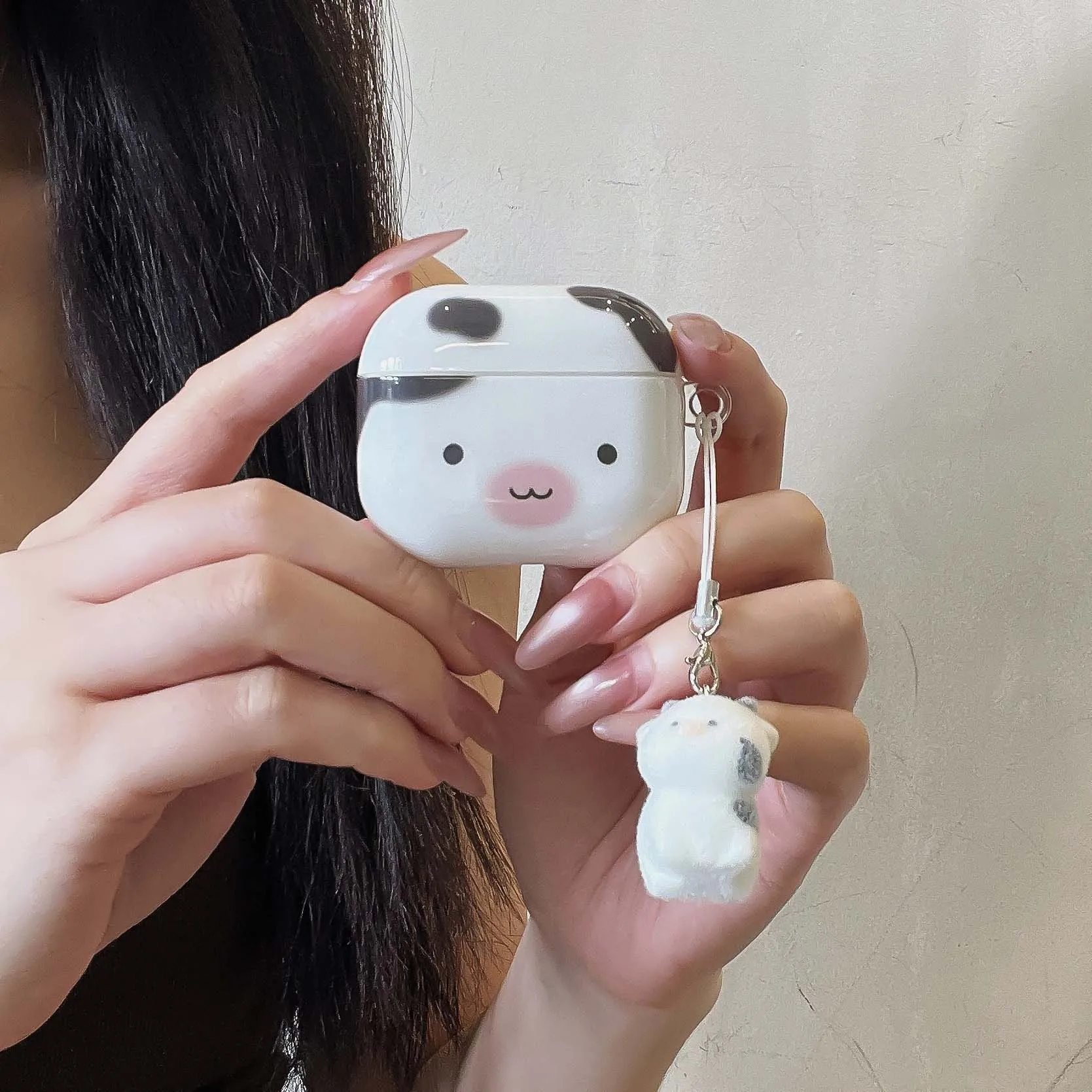Фото Чехол для наушников Milk IMD с беспроводной зарядкой Bluetooth для Apple AirPods 4, 1, Pro, 2-го, 3-го, 2-го поколений, чехол для гарнитуры. №5