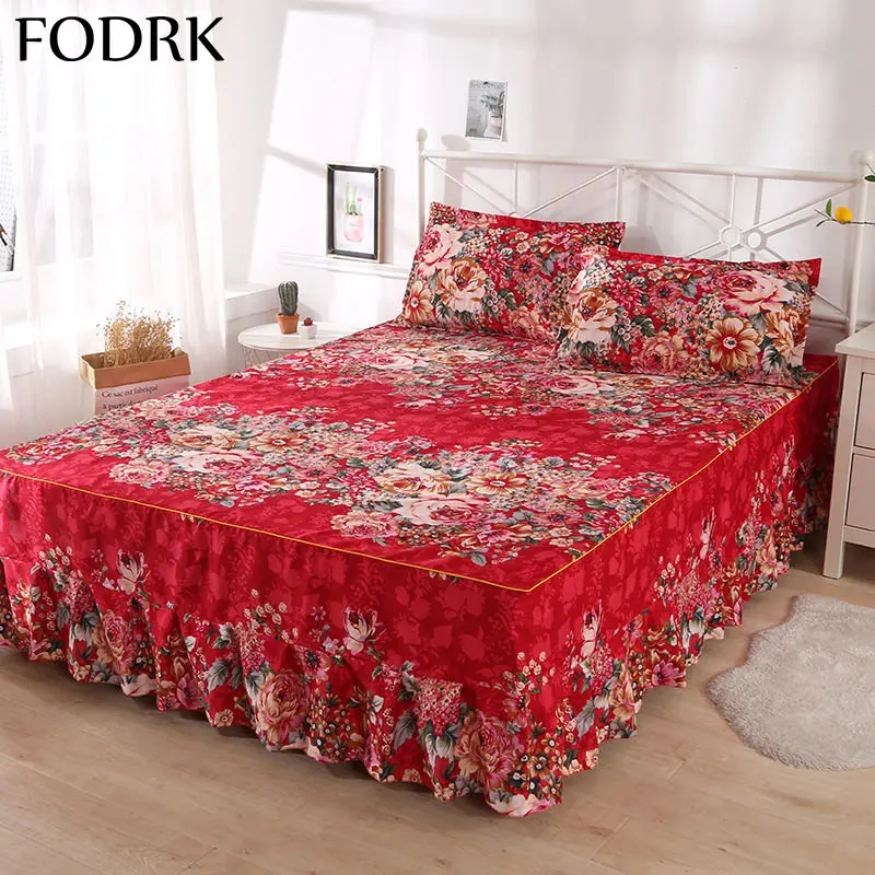 

3pcs Sheets for Double Bed Home Bedsheets Set with Pillows Case Linens Bedspreads Elastic Fitted Bedrooms Mattress Pad Bedding