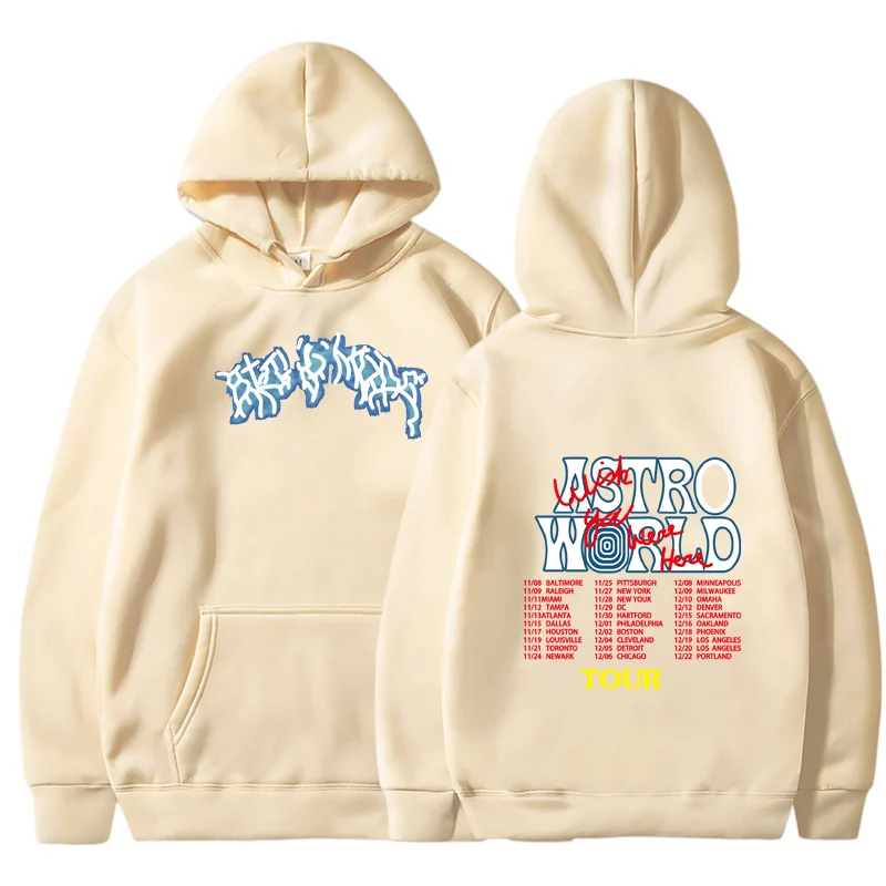 

Fashion New Men's and Women's Hoodie ASTROWORLD Hoodie Men's Unisex High-quality Streetwear Hip-Hop Hope you have a hot salehere