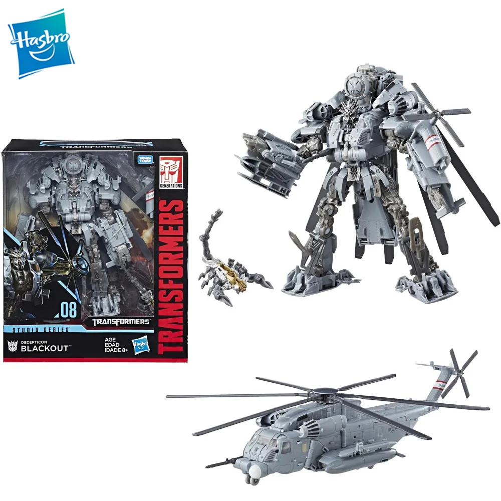 

[В наличии] Hasbro SS08 Decepticon Блэкаут Трансформеры студийная серия лидер экшн-фигурки из фильма Коллекционные Подарочные игрушки
