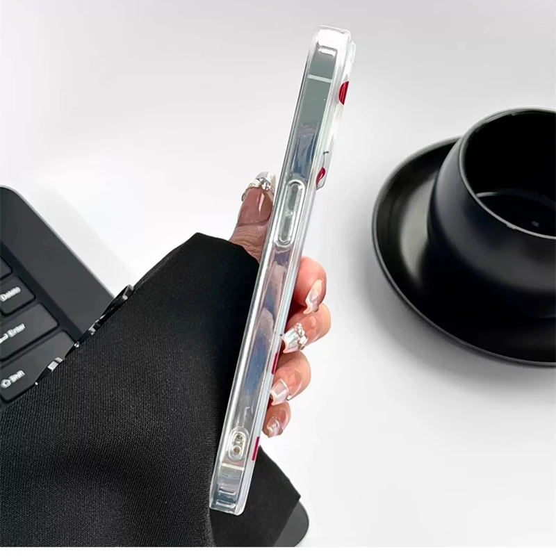 Чехол с рисунком бабочки для OPPO A16 A16S A17 A17K A54 A54S A76 A96 A74 A95 4G 5G Sweet Water Ripple Girl PC Чехлы