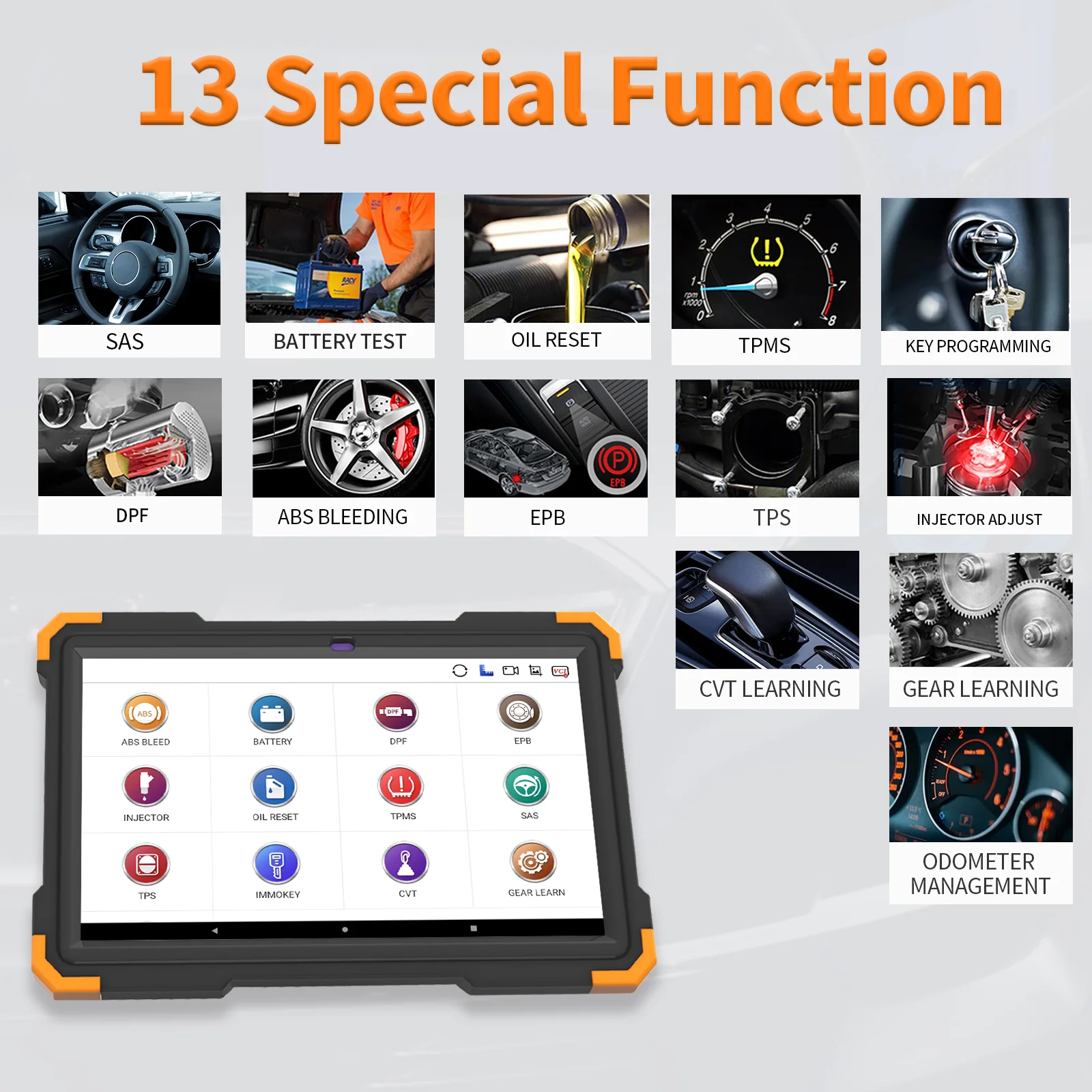 Новый автомобильный полный системный сканер Humzor NexzDAS ND366 E Lite для автомобилей 12 В