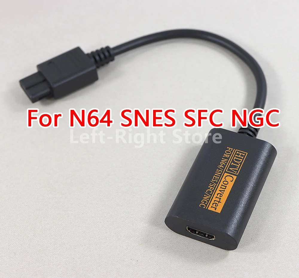 1 шт. для N64 SFC в HDMI-совместимый HDTV преобразователь адаптер N64/SNES/NGC Plug Play Full Digital 1080P