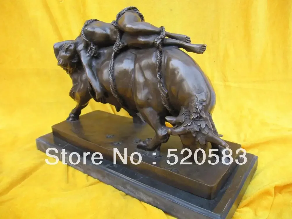 Классическая бронзовая художественная скульптура в стиле ретро обнаженный