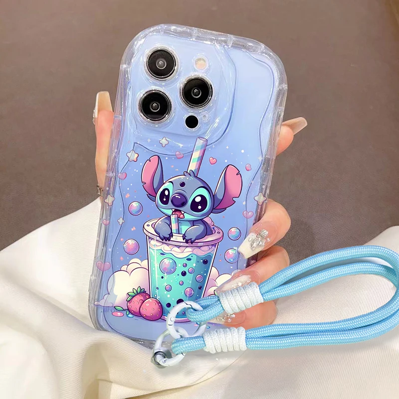 Чехол с мультяшным вышивкой для OPPO A38 A80 A60 A3 A3X A40 A18 A96 A78 A79 A93 A52 A95 A76 A72 A53S A55 A54 A57 A58 A59