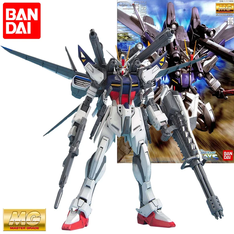 

В наличии BANDAI MG 1/100 Gundam GAT-X105E Strike Gundam E IWSP Lukas O Donnel Ver. Аниме экшн-фигурки сборные модели игрушки