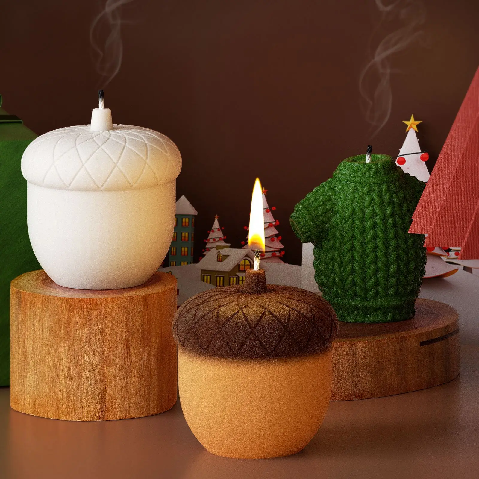 Силиконовая форма сделай сам из кристалла и эпоксидной смолы 3D для украшения