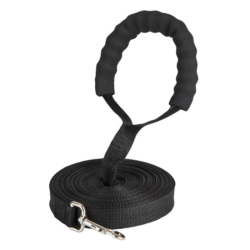 

Strong Dog Leash 6ft 15ft 23ft 33ft Lightweight Durable Puppy Leash Comfortable Padded Handle for Outdoor Walking G2AB