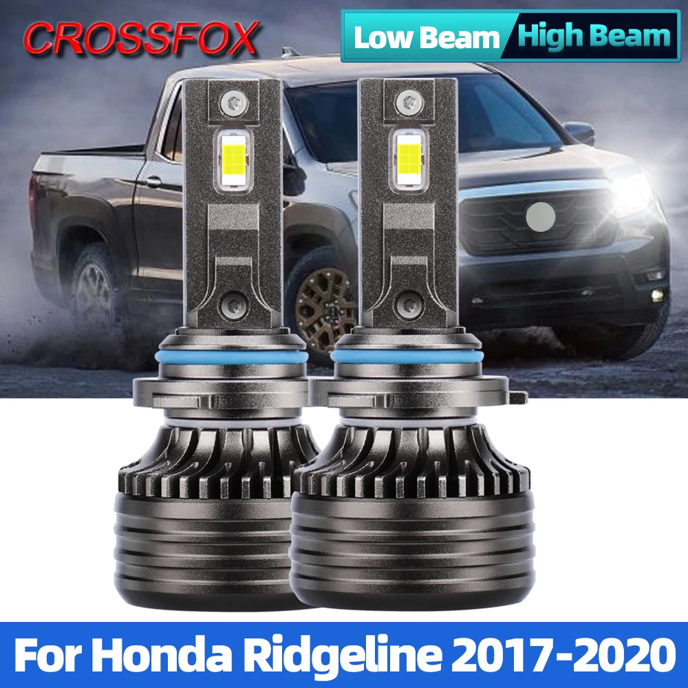 

2Pcs Car LED Headlight H11 Bulbs CSP Chip 9005 HB3 120W 6000K Auto Lamps 30000LM Auto Headlamps For Honda Ridgeline 2017-2020