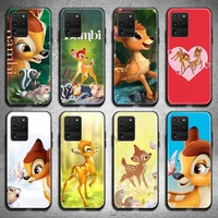 deer thumper bambi phone case for samsung galaxy s21 plus ultra s20 fe m11 s8 s9 plus s10 5g lite 2020