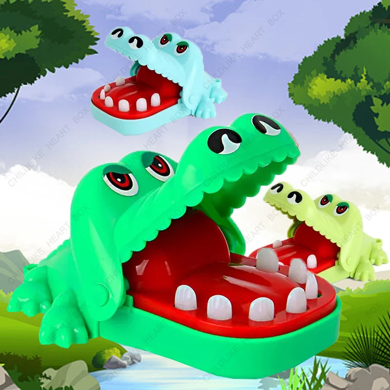 Game For Kids Crocodile Biting Finger Dentist Games Funny Alligator Teeth Game Gifts For Kids