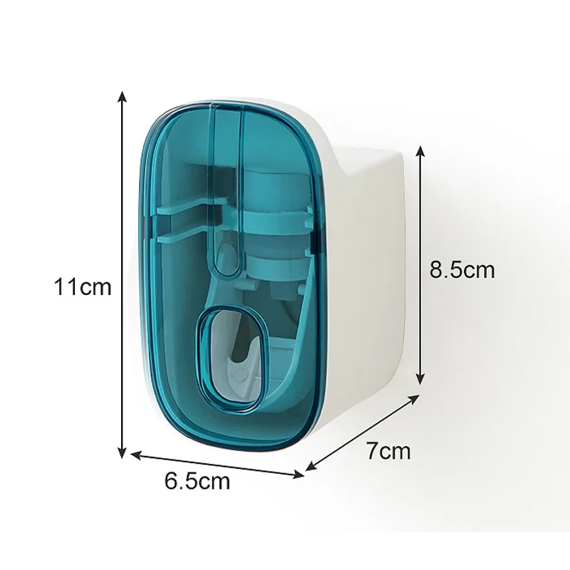 Автоматический домашний дозатор зубной пасты настенный дозиметр Лезный Бог