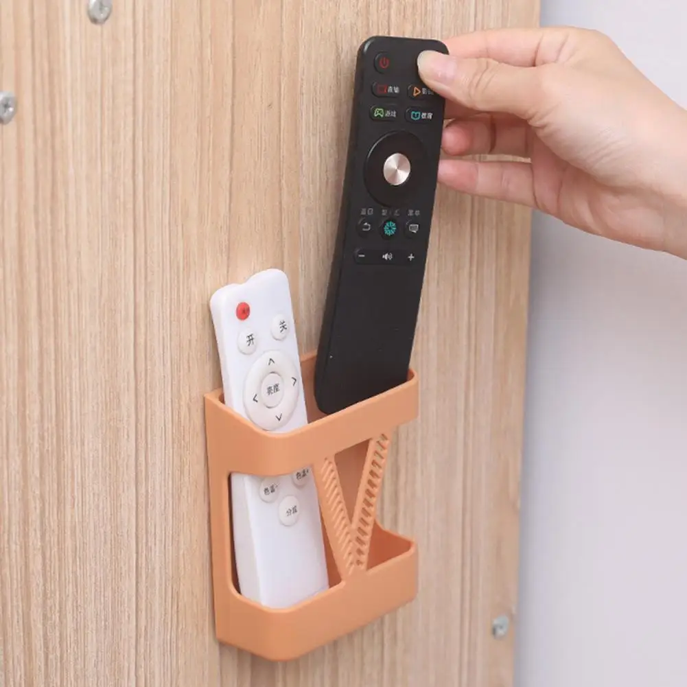 

Органайзер для пульта дистанционного управления, настенное крепление, самоклеящаяся легкая фотовспышка, контейнер для хранения для спальн...