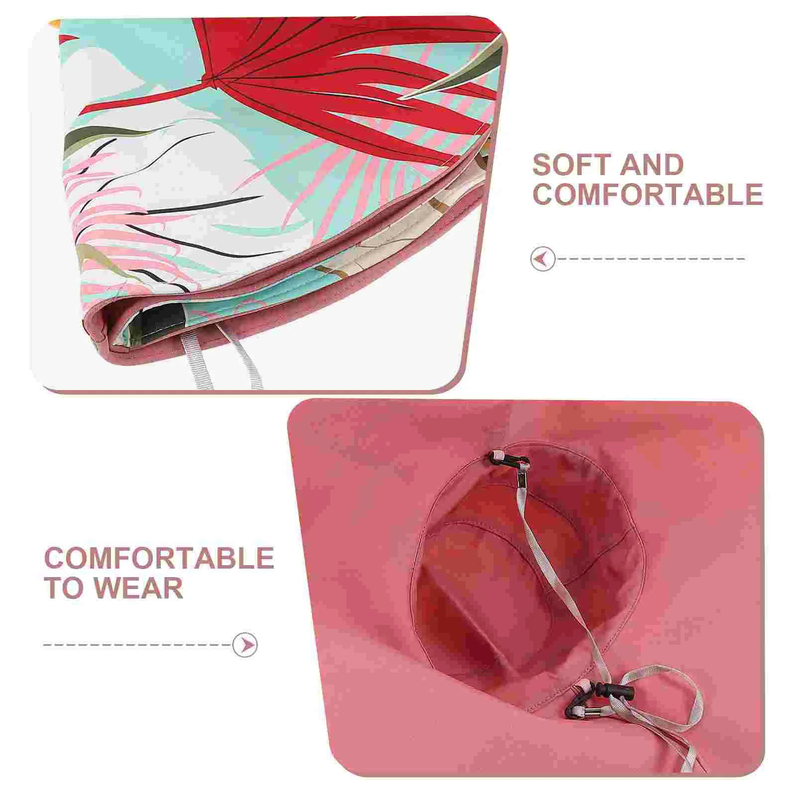 Женская шляпа-ведро пляжные шляпы от солнца с отверстиями для солнцезащитных