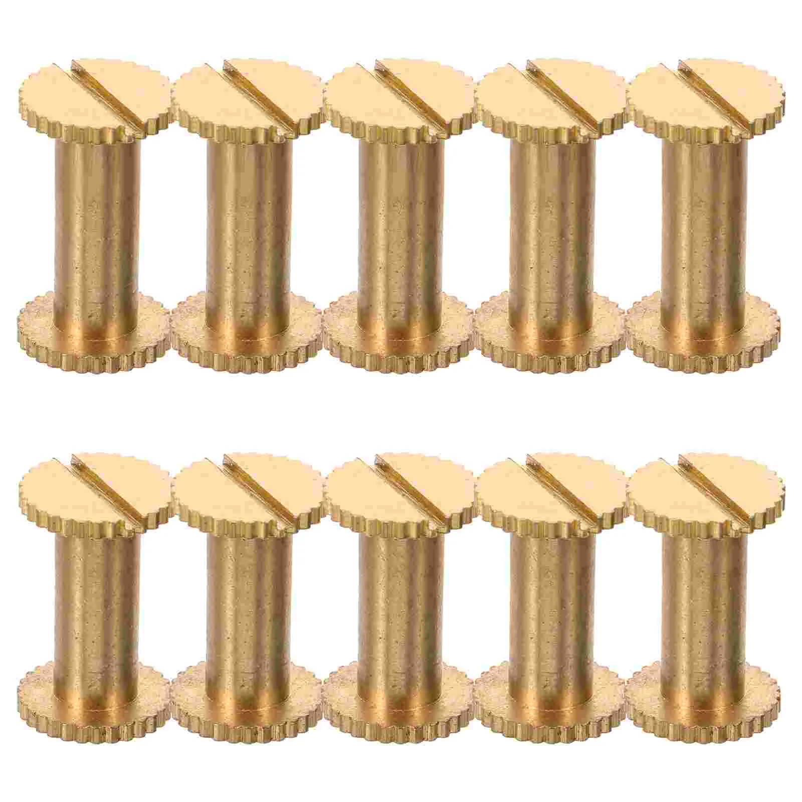 

10 Pcs Suite Copper Rivets Costumes Sewing Kit Metal Press for Bag Making