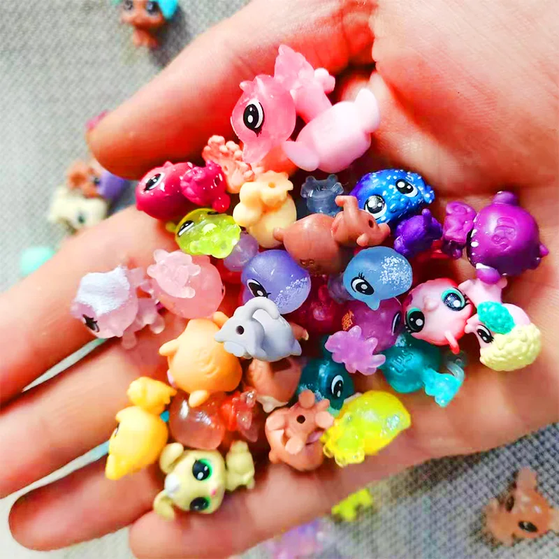 Миниатюрная коллекция домашних животных LPS коллекционная Подвижная кукла модель