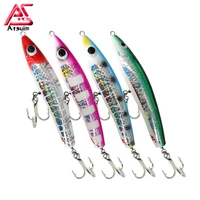 as 65g120g swim trolling stickbait topwater lure fishing wooden gt tuna pencil artificial floating long casting wobblers