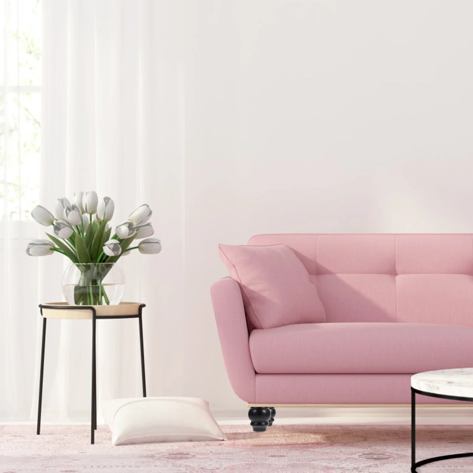 

Legs Replacement Wood Sofa Leg Furniture Feet Wooden Couchbun Armchair Table Dresser Coffee Accessories Desk Chair Bed Cabinet