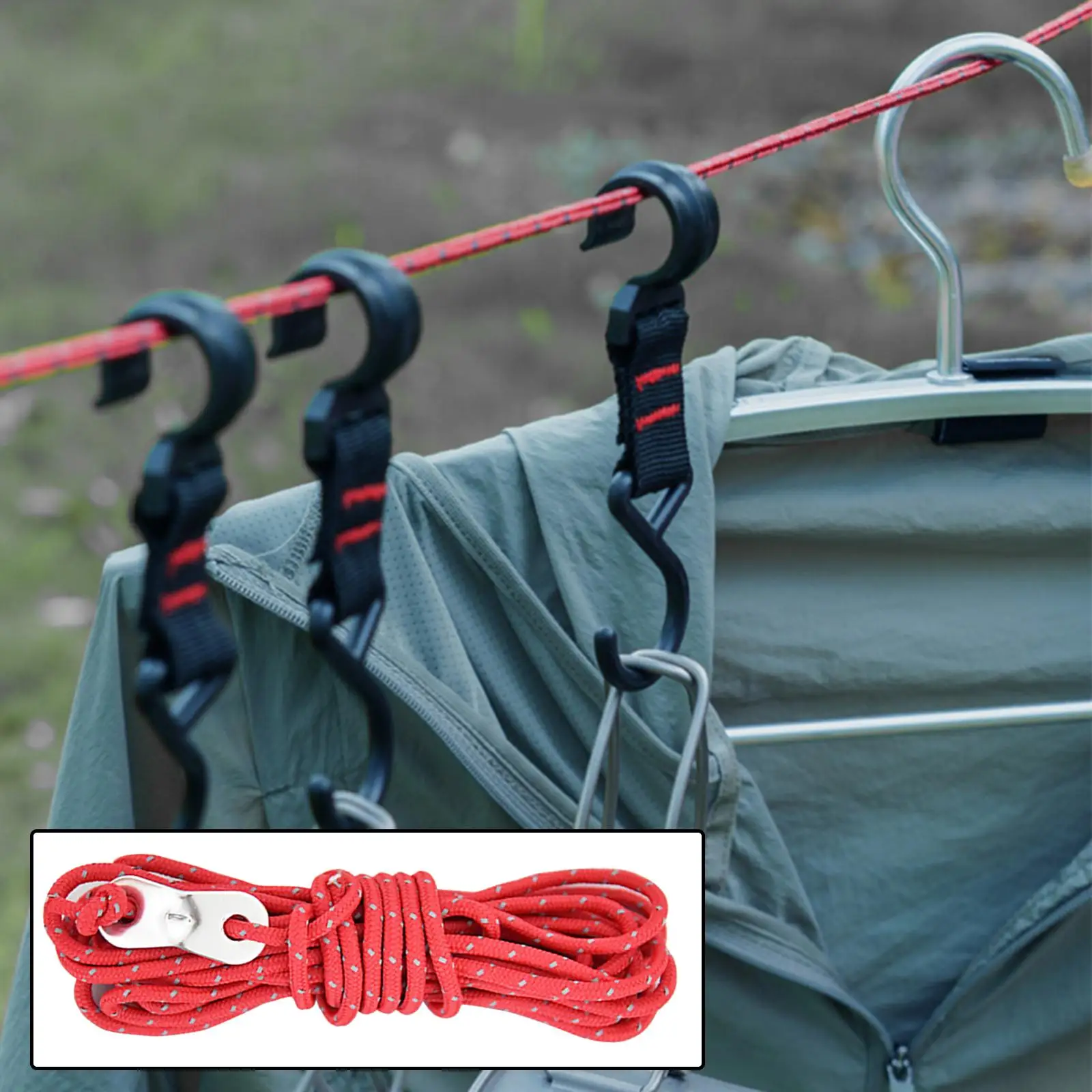 

Ветрозащитный веревка с регулируемой пряжкой, 2 шт., натяжитель, свободный водонепроницаемый, регулируемый для кемпинга, палатки, наружного ...