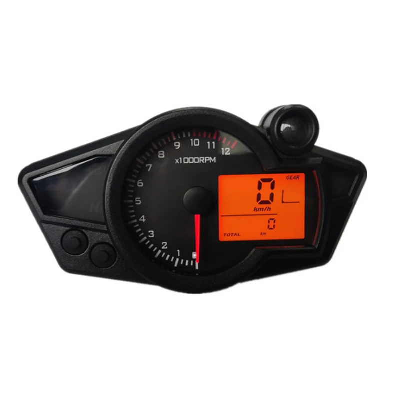 Спидометр мотоциклетный Универсальный с ЖК-дисплеем, 12000 об/мин