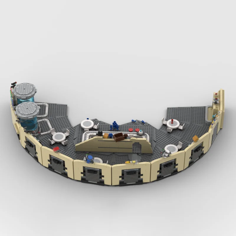 Фото 2410 шт. MOC The Complete Saga Cantina Star Battle Модель Строительные блоки Конструкция Рождественский подарок DIY Идея игрушек Образовательный кирпич №3