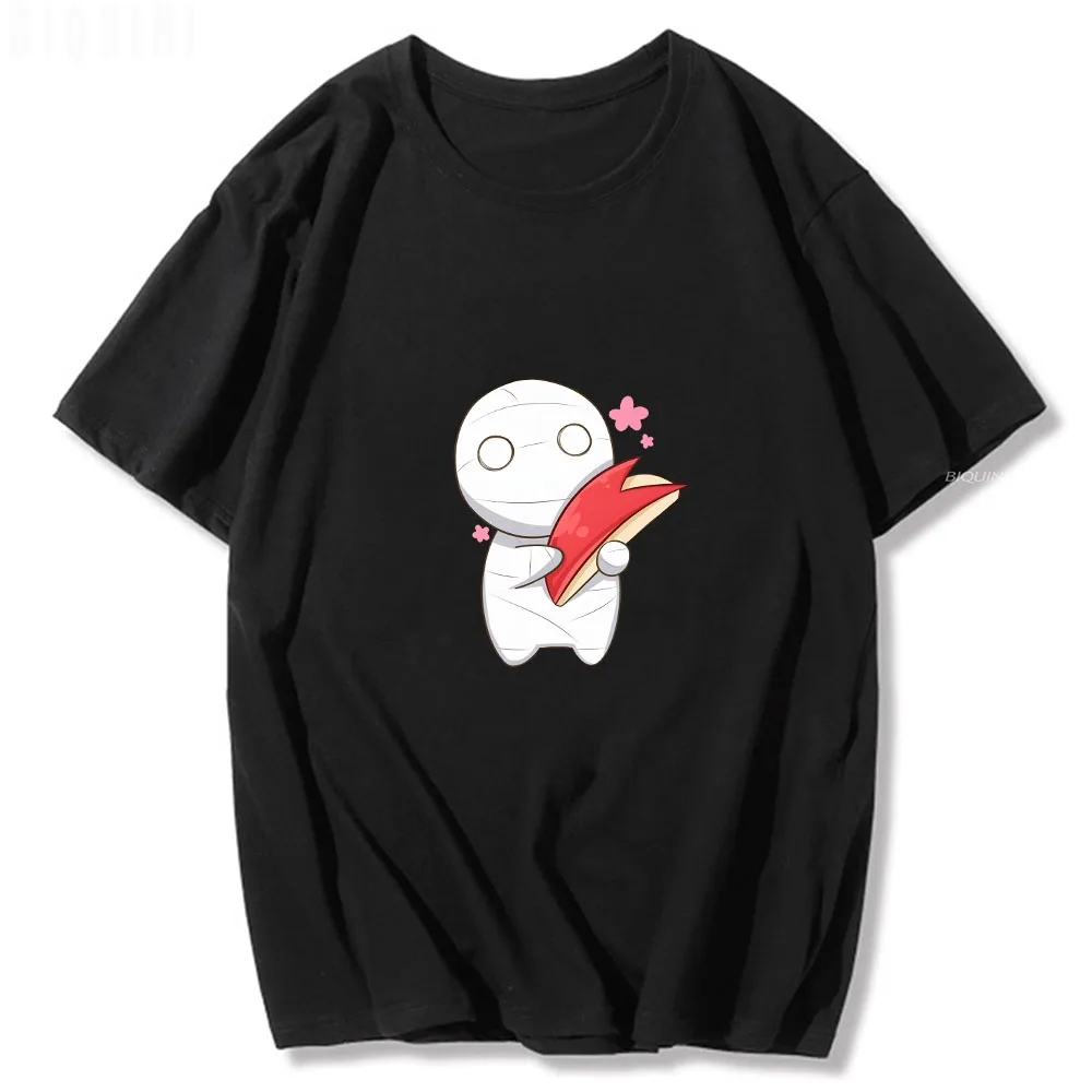 

Футболка женская с коротким рукавом, Милый принт в стиле аниме Харадзюку, Модный свитшот с рисунком мамы ми-кун, как надеть, манга, на лето