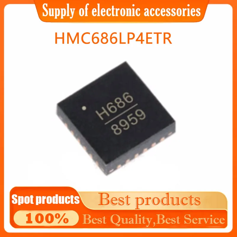 

HMC686LP4ETR package QFN-24 screen printing H686 RF mixer chip original genuine
