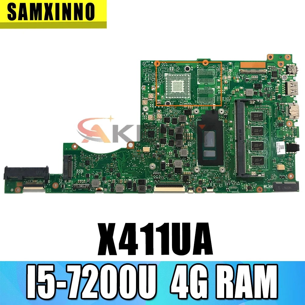 

Материнская плата для ноутбука ASUS X411UA X411UQ X411UN X411U S4200UQ S4200U