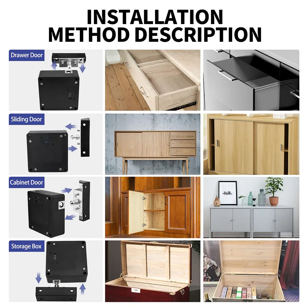 RFID скрытый замок для шкафа RFID-шкаф невидимые электронные замки разблокировка