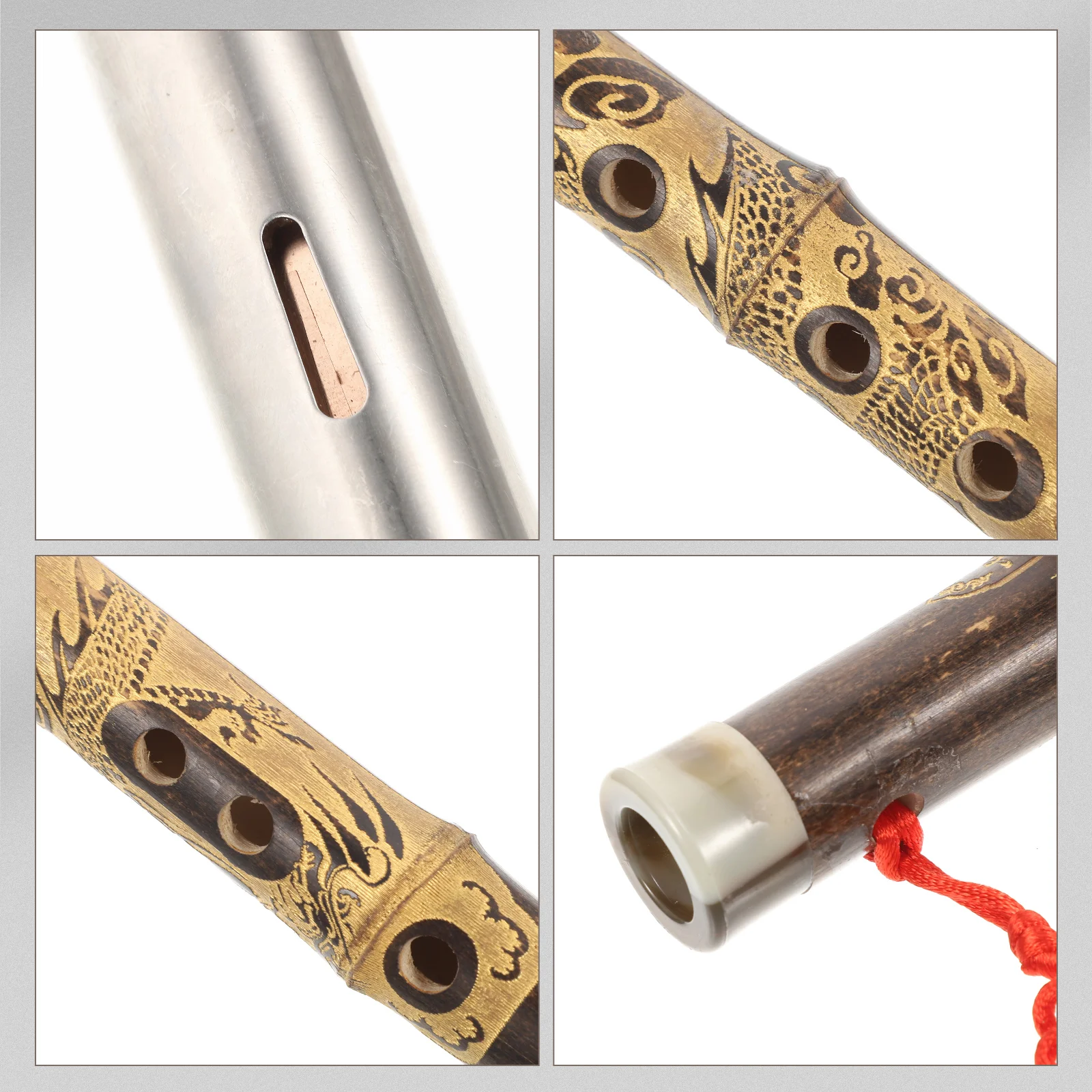 Музыкальные инструменты Cross Blow Bau Bamboo Flauta традиционная китайская бесплатная