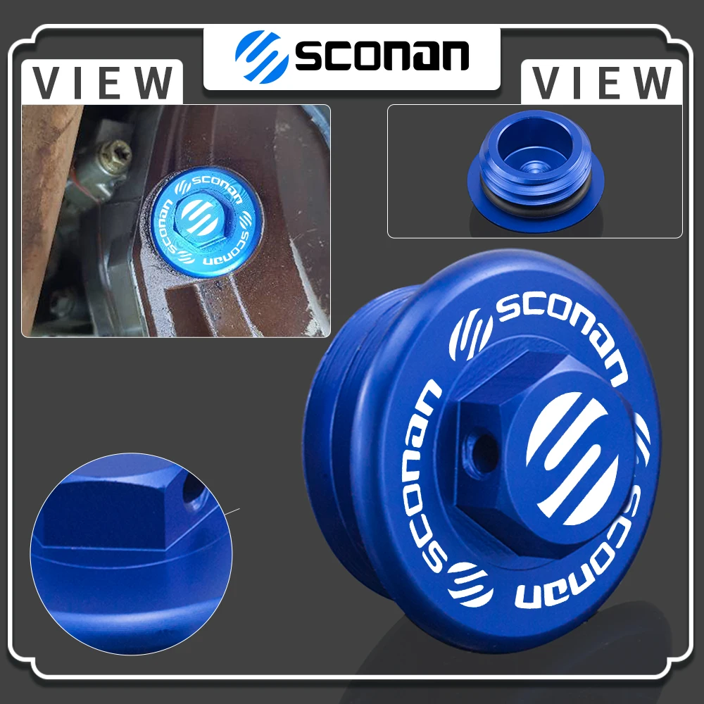 

Motorcycle Engine Oil Filter Cover Oil Plug Cap For Husqvarna 701 Enduro SUPERMOTO TC50/65 TC85 TE/TX/FE/FC/FX/FS 125 150 250