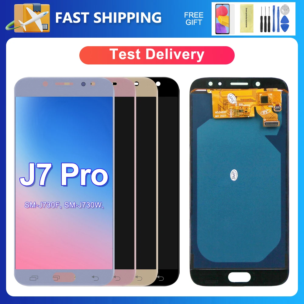 J730 для Samsung 5,5 ''для J7 Pro J730F J730GM/DS J730G/DS ЖК-дисплей с ...